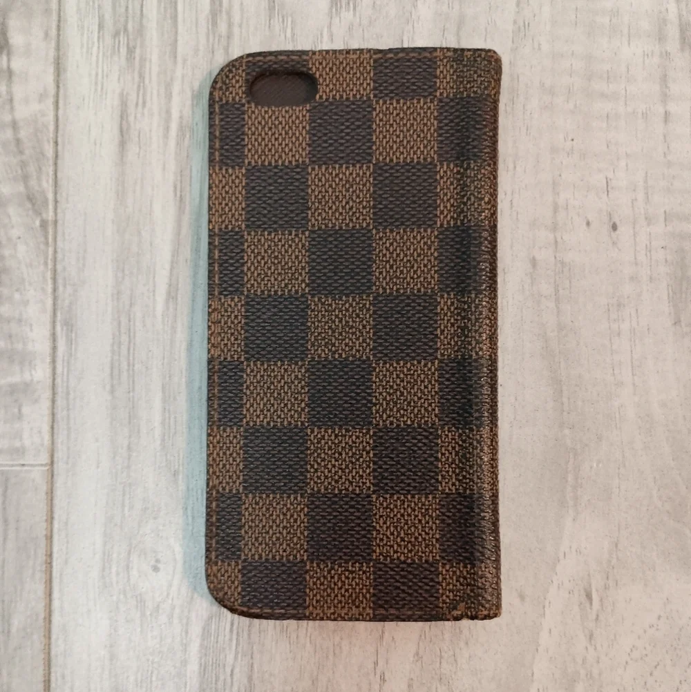 LOUIS VUITTON Monogram Damier Ebene Epi iPhone Case 6